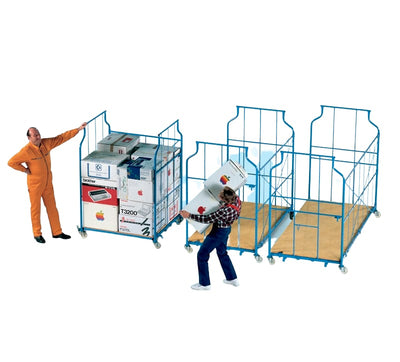 Store Rullecontainer – klapbar
