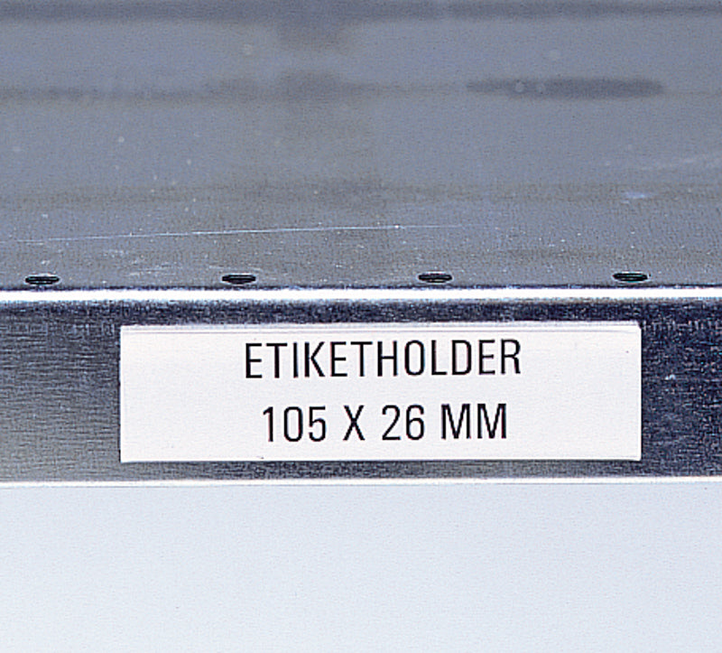 100 x 26H mm Etiketholder EHB - Magnet