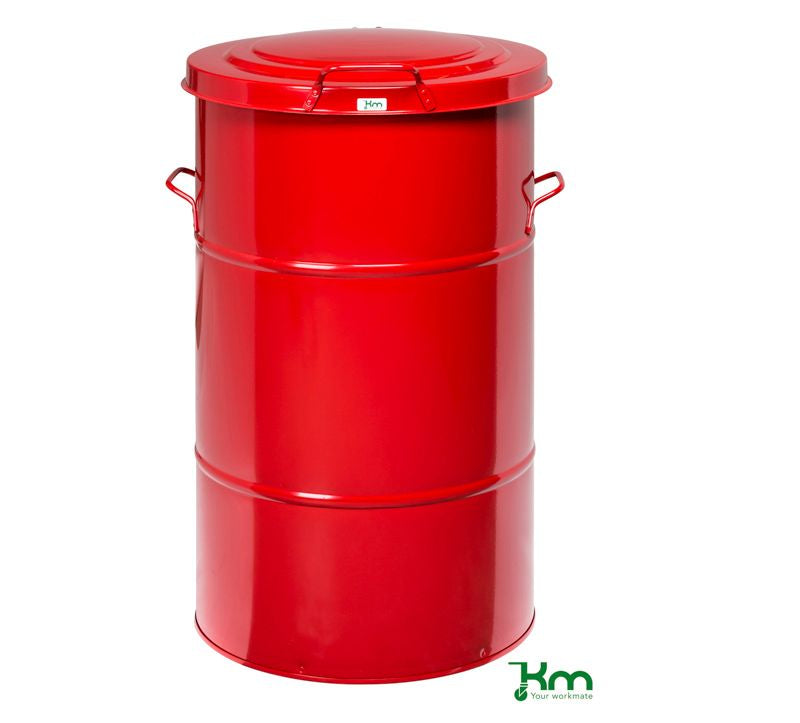 115 liter metal affaldsbeholder - Kongamek