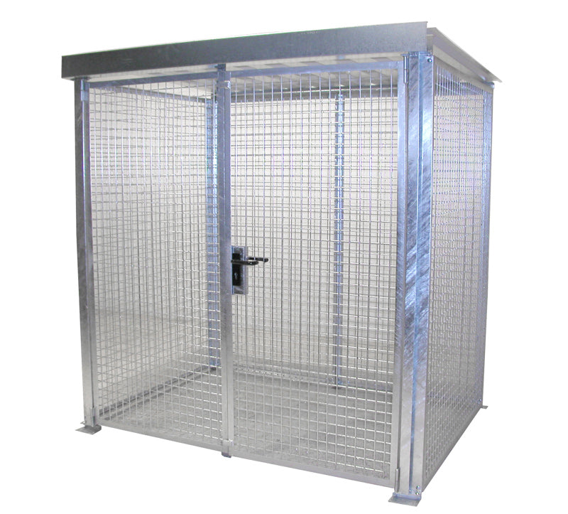 Gaslager for 48 stk. flasker Ø230 mm uden bund
