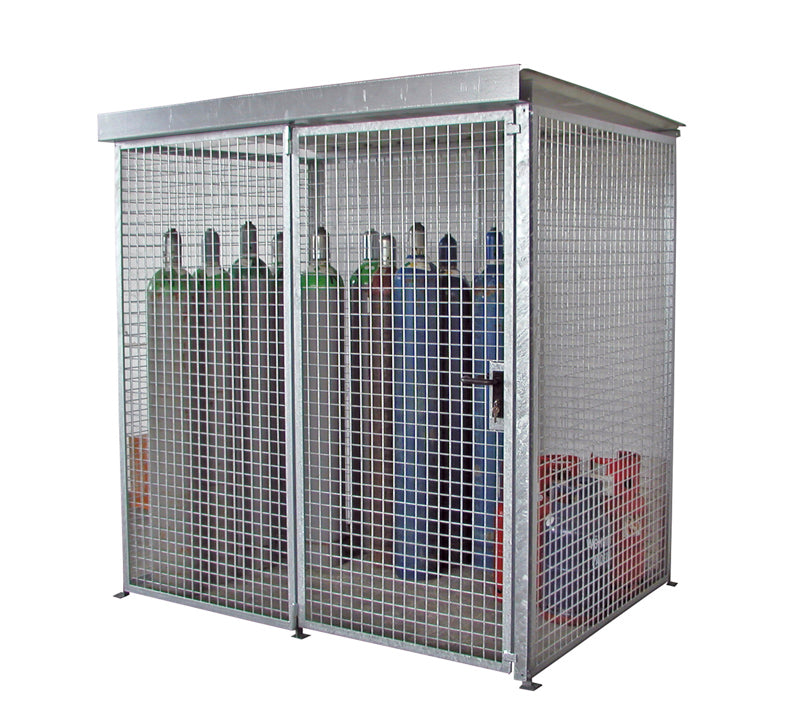 Gaslager for 48 stk. flasker Ø230 mm uden bund