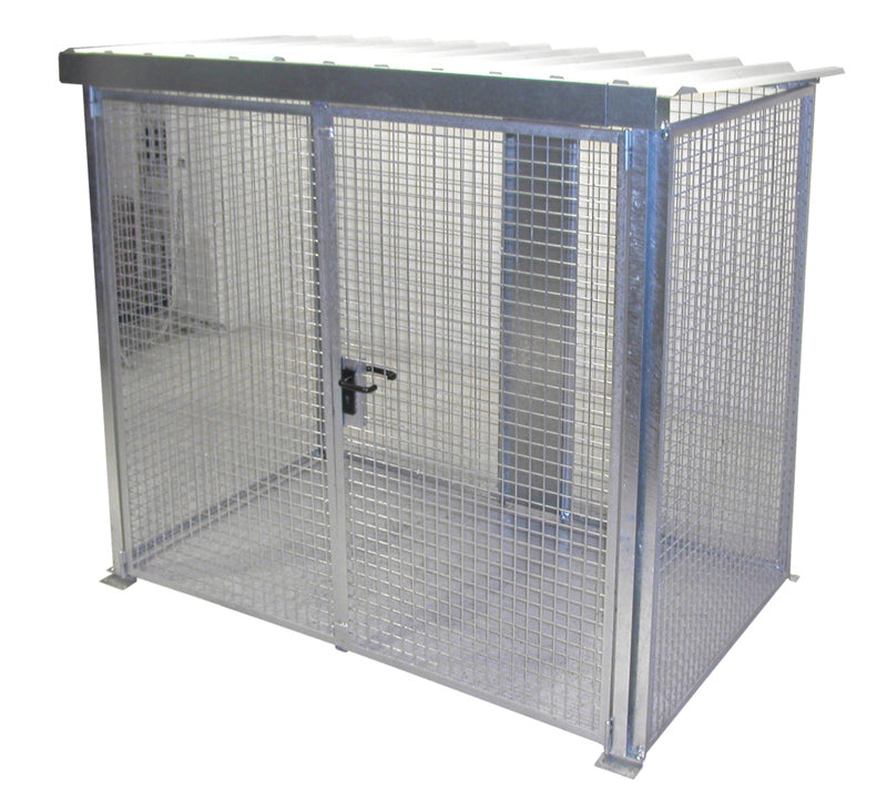 Gaslager for 54 stk. flasker Ø230 mm uden bund