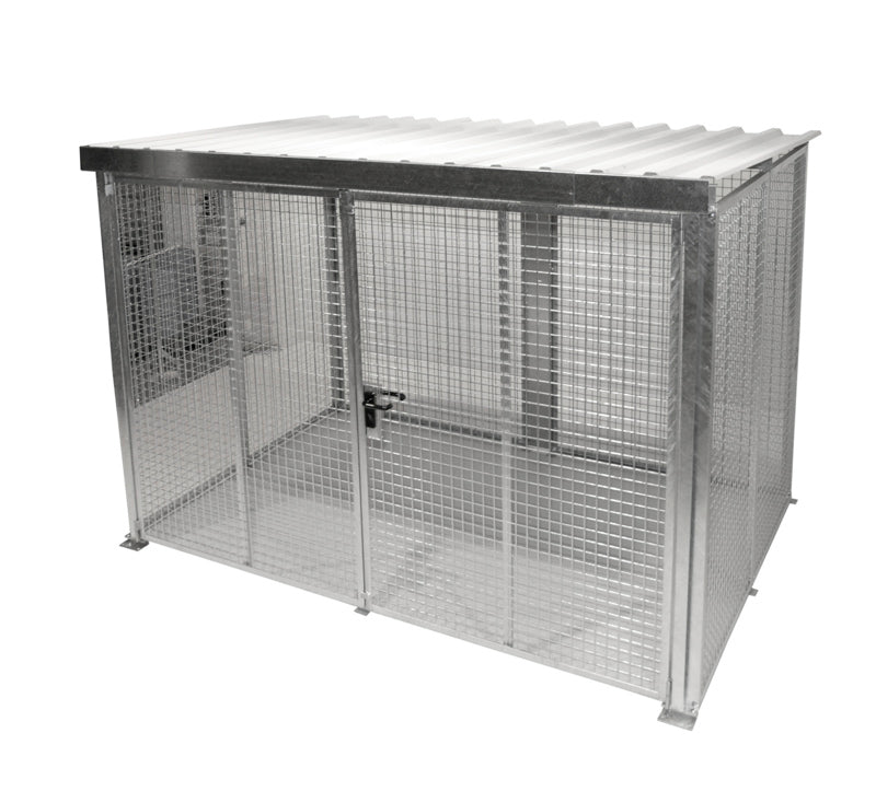 Gaslager for 96 stk. flasker Ø230 mm uden bund