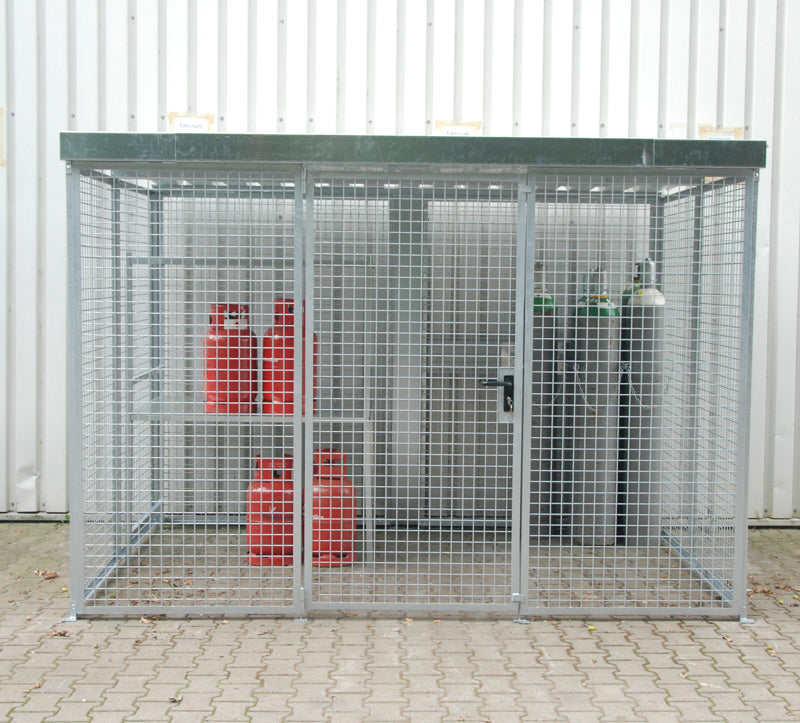 Gaslager for 96 stk. flasker Ø230 mm uden bund
