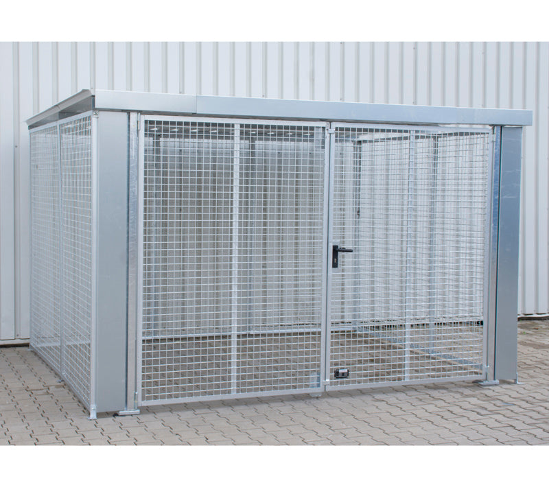 Gaslager for 168 stk. flasker Ø230 mm uden bund