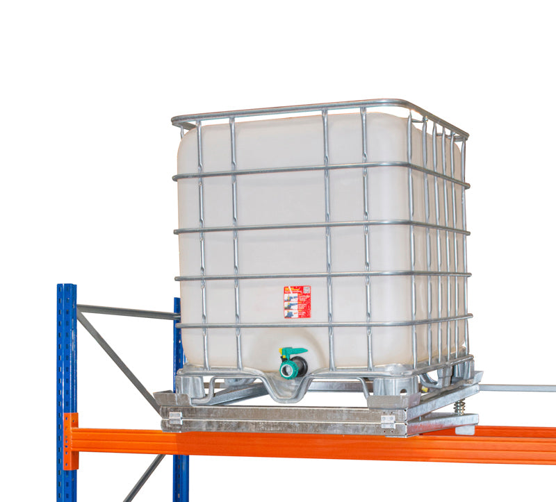 IBC palletank tømmer for pallereol