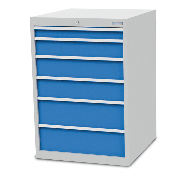 Bedrunka Skuffeskab - Bredde 705 mm - 6 skuffer: 1 x 75H 1 x 125H 2 x 150H og 2 x 200H mm.