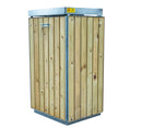Udendørs affaldsbeholder Firkantet beholder B96