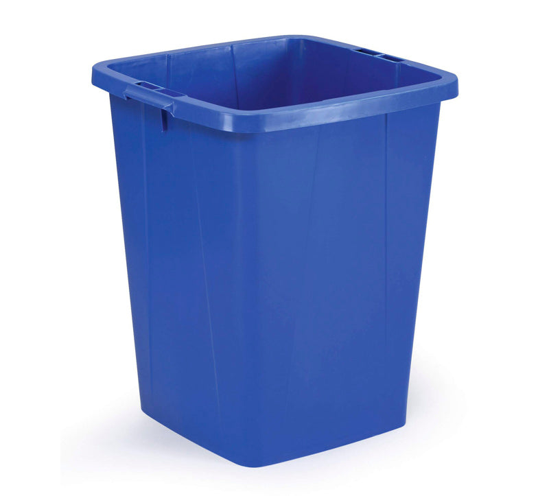 Affaldsspand 90 liter - Blå