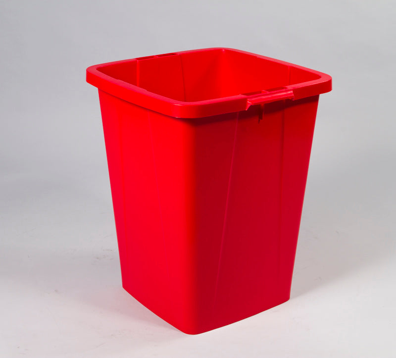 Affaldsspand 90 liter - Rød