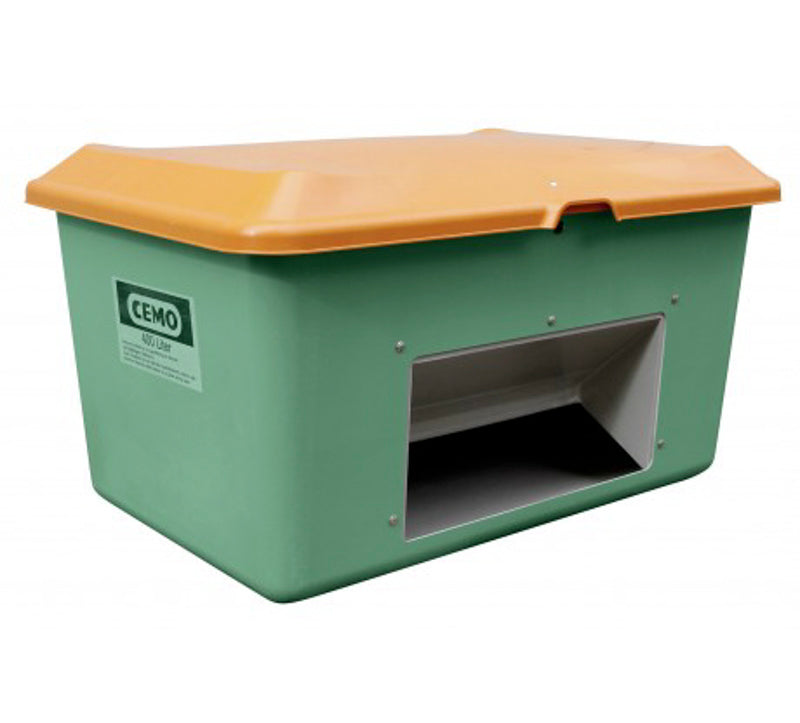 CEMO Sand/saltbeholder - 400 Liter - Med bundåbning