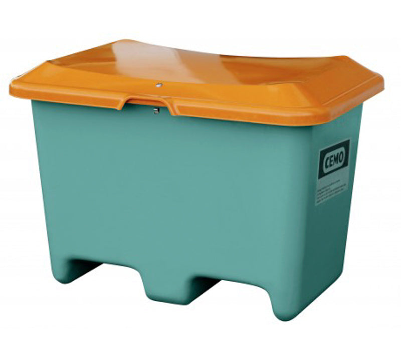 CEMO Sand/saltbeholder - 400 Liter - Uden bundåbning med gaffellommer