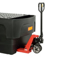 Cemo Opsamlingskar - 1 x 1100 liters - Plast - PE - Plast gitterrist
