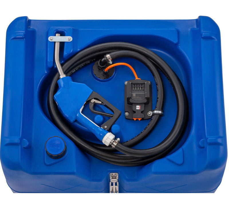 AdBlue® tankanlæg med låg - 210 liter - 12 v pumpe for batteri