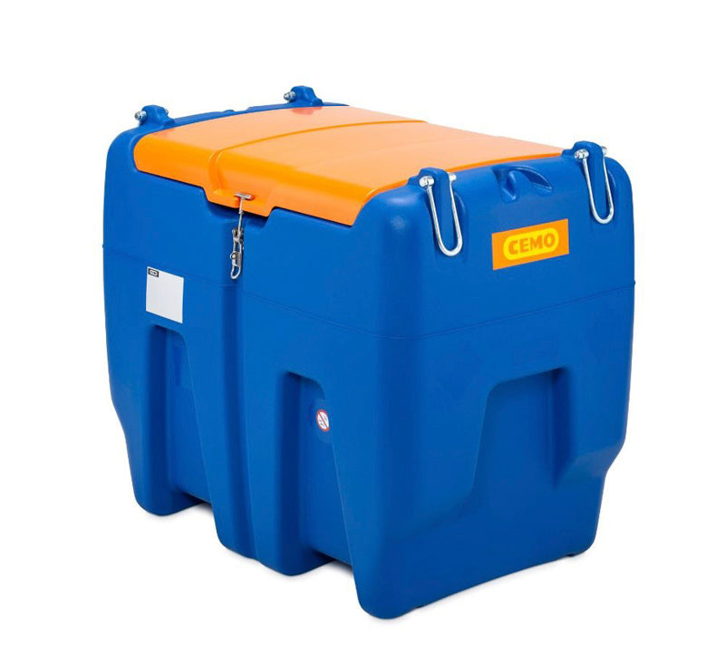 AdBlue® tankanlæg med låg - 620 liter - 12 v pumpe - Cemo