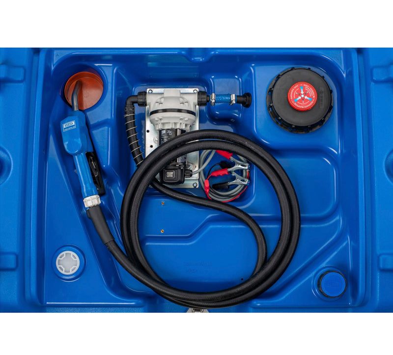 AdBlue® tankanlæg med låg - 620 liter - 12 v pumpe - Cemo