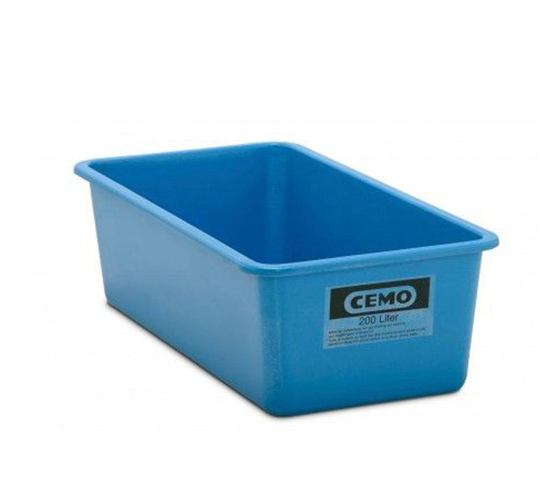 Rektangulære kar - 200 Liter (flad)
