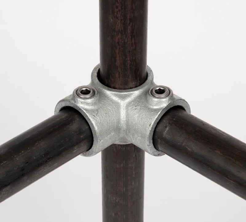 Clarrods Clamps fitting 3-vejs hjørne (90°) - Nr. 116