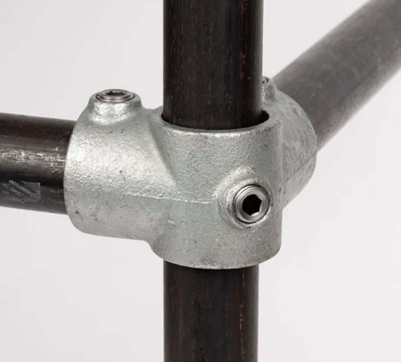 Clarrods Clamps fitting 3-vejs hjørne (90°) - Nr. 116