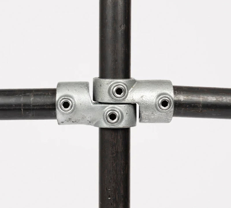 Clarrods Clamps fitting Justerbart t-stykke (90°-180°) - Nr. 148