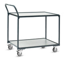 Rullebord 2 etager - 200 kg - Antracit - 910 x 610 mm