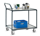 Rullebord 2 etager - 200 kg - Antracit - 910 x 610 mm