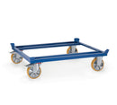 Pallevogn 1200 kg med polyuretandæk - Blå - 1200 x 1000 mm