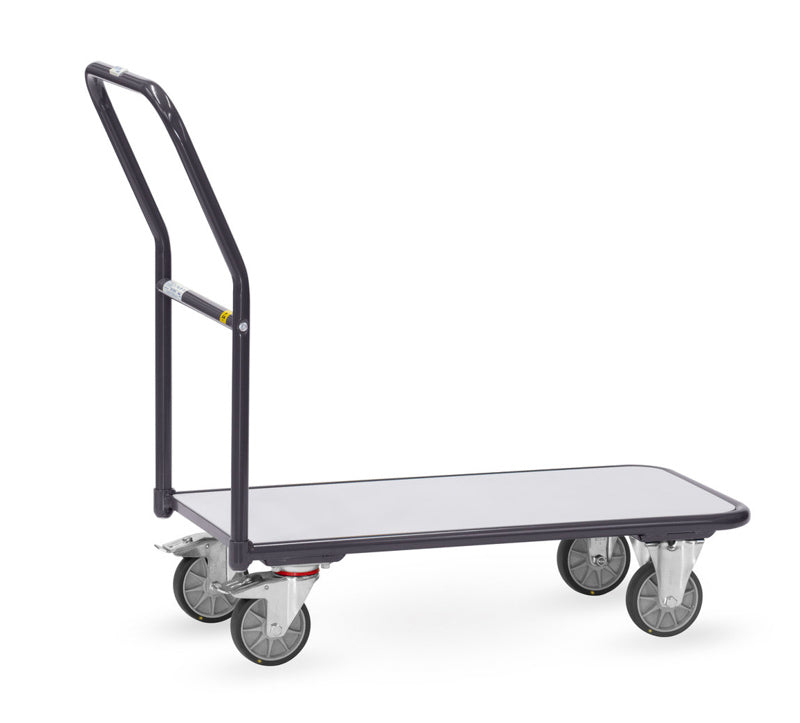 ESD vogne med skubbebøjle - 1000 x 700 mm - 300 kg