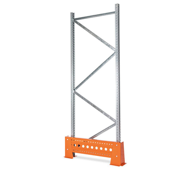 Gavl Stigebensbeskytter - Truckværn enkelt galv - Orange