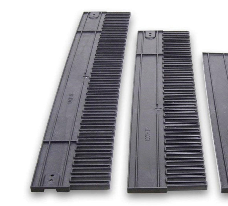 Lang plast skillevæg 1150 x 180H mm til pallerammer 1200 x 800 mm - Lock-it®