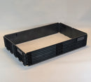 Plast palleramme med 6 hængsler - 1200 x 800 x 200H mm