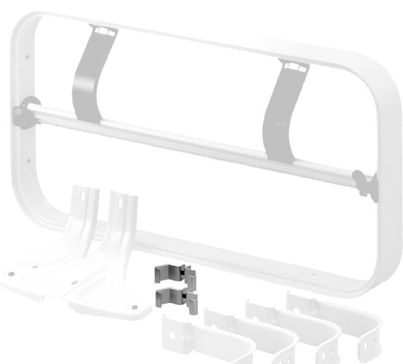Sæt klips til montering af gavebåndsholdere