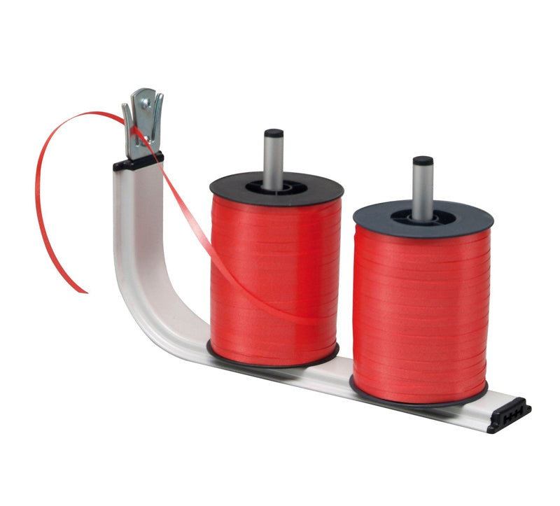 Holder til 2 ruller gavebånd inkl. kniv