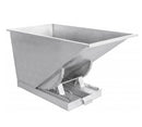 Tipcontainer 600 liter Rustfri - inkl. Automatisk tømning