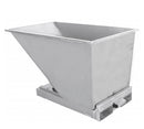 Tipcontainer 600 liter Rustfri - inkl. Automatisk tømning