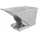 Tipcontainer 600 liter Rustfri - inkl. Automatisk tømning