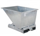 Tipcontainer Galvaniseret 300 liter - inkl. Automatisk tømning