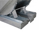 Tipcontainer Galvaniseret 600 liter - inkl. Automatisk tømning