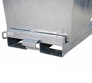 Tipcontainer Galvaniseret 600 liter - inkl. Automatisk tømning