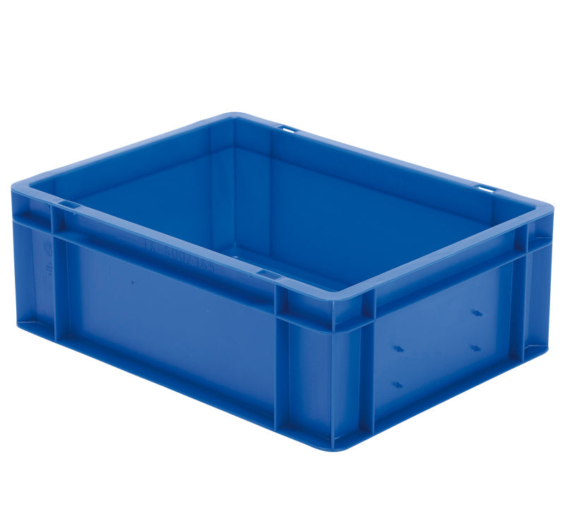 EURO-plastkasse - 400 x 300 x 145H mm - Blå - LA-KA-PE