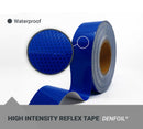 Reflekstape - Blå - 50 mm x 45,7 meter