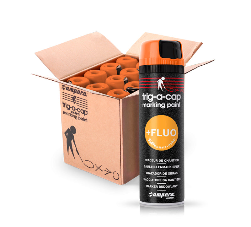 Markeringsspray - Trig-a-Cap - til udendørs opmærkning - holdbarhed 8 mdr.