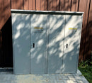 Gasflaskeskab for 3 stk. 50 liter gasflasker - TRG 1050