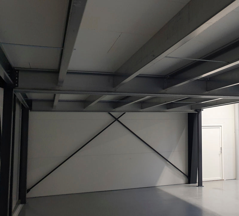 Mezzanin Startsektion - 3000 x 4000 x 3000H mm - 350 kg pr. m²