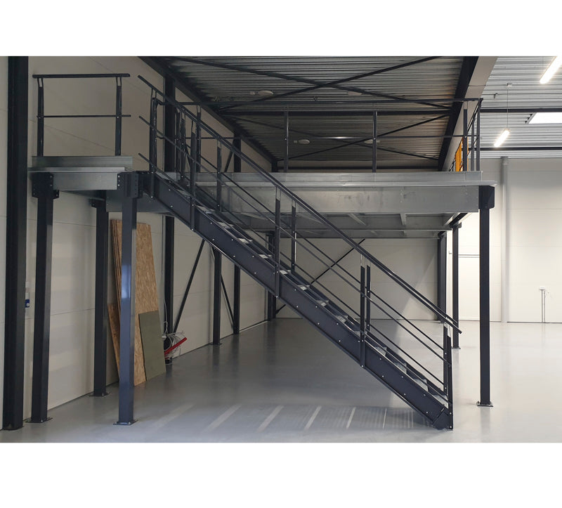 Mezzanin Trappe 38° inkl. repos