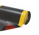 Aflastningsmåtte - hel rulle 18,3 meter - fås i 3 bredder - Sort/Gul - Diamant 479