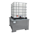 Opsamlingskar 1 x 1000 liter - galvaniseret