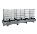 Opsamlingskar 3 x 1000 liter - galvaniseret
