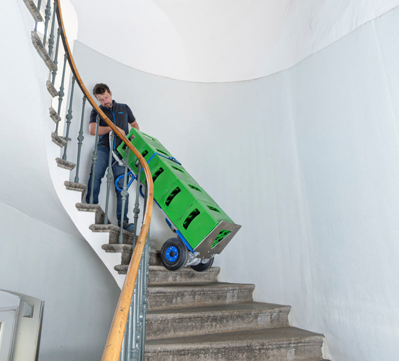 PRO Fold-L 140 kg - Lithium El trappesækkevogn inkl. bremse, batteri og lader