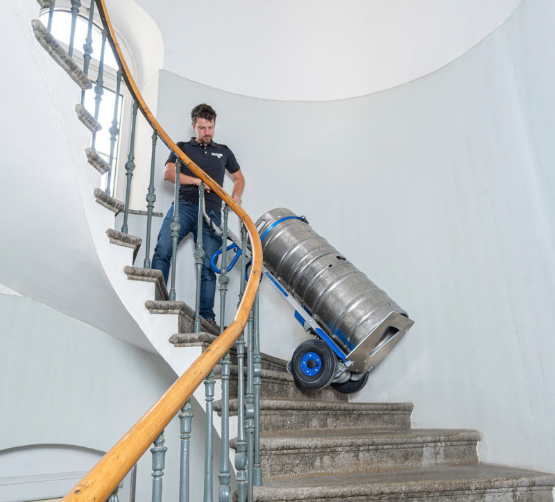 PRO Fold-L 140 kg - Lithium El trappesækkevogn inkl. bremse, batteri og lader